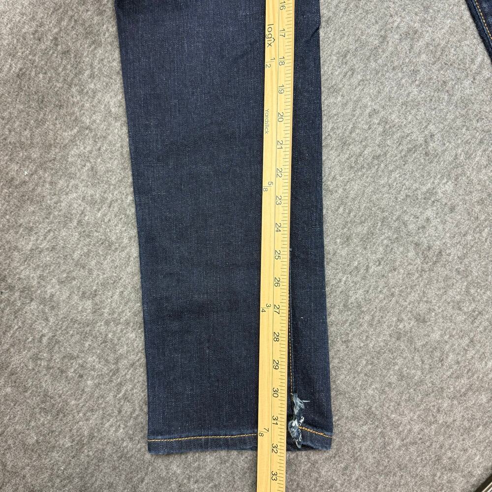 Sonoma Jeans Men's Size 32x34 Slim The Everyday Jean Stretch Dark Wash Split Hem - Picture 7 of 15